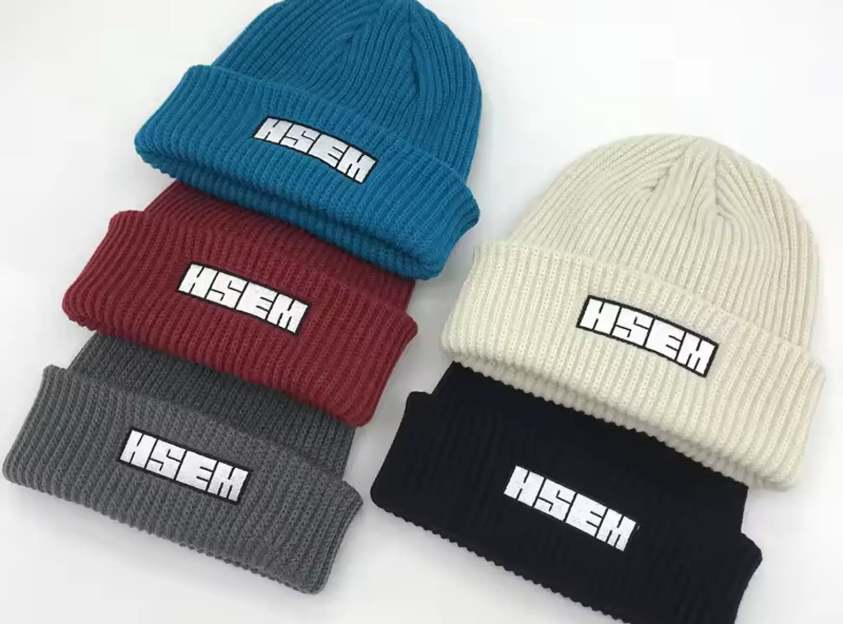Colorful beanies